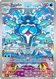 200-197 Palafin Illustrazione Rara OBF Ossidiana Infuocata ITA NM - Foto 1 di 1