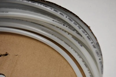 Nycoil 61440 1/4OD x .035 Nylon Tube 100 FT Natural PMAX 333psi USA Made New - Image 1 of 4