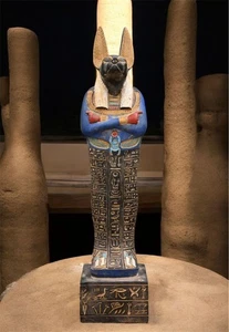 RARE Ancient Egyptian Antiquities Anubis Statue God Ancient Pharaonic BC - Picture 1 of 11