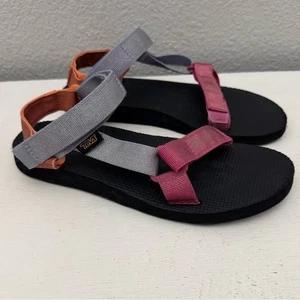 Teva Original Universal Wasser Outdoor Sport Sandale Pink Lila Orange Schimmer 7 - Bild 1 von 11