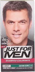 2 pezzi di just for men castano scuro ml.60 - Imagen 1 de 1