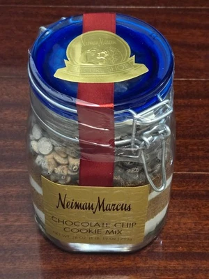 Kit de horneado vintage 2005 Neiman Marcus raro sin abrir - tarro de vidrio de 28 oz Navidad Foto 1 de 4