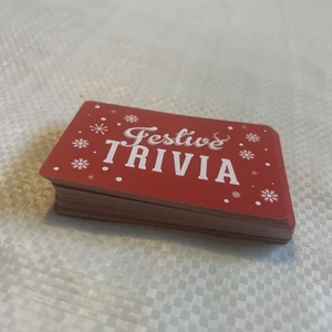 Festliche Feiertage Quizkarten - Winter Party Ersatz Spiel Deck 50 - Bild 1 von 2