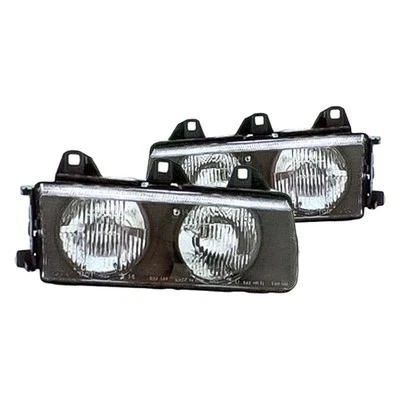 Headlight Set For BMW M3 1995-1999 LH OR Right Front Factory Halogen 114-58329BL Foto 1 de 4