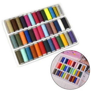 Versatile 39 Piece Polyester Thread Set for Sewing and Embroidery Projects - Picture 1 of 12