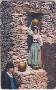 ARITZO - NUORO -  COSTUMI SARDI -19611- - Picture 1 of 1