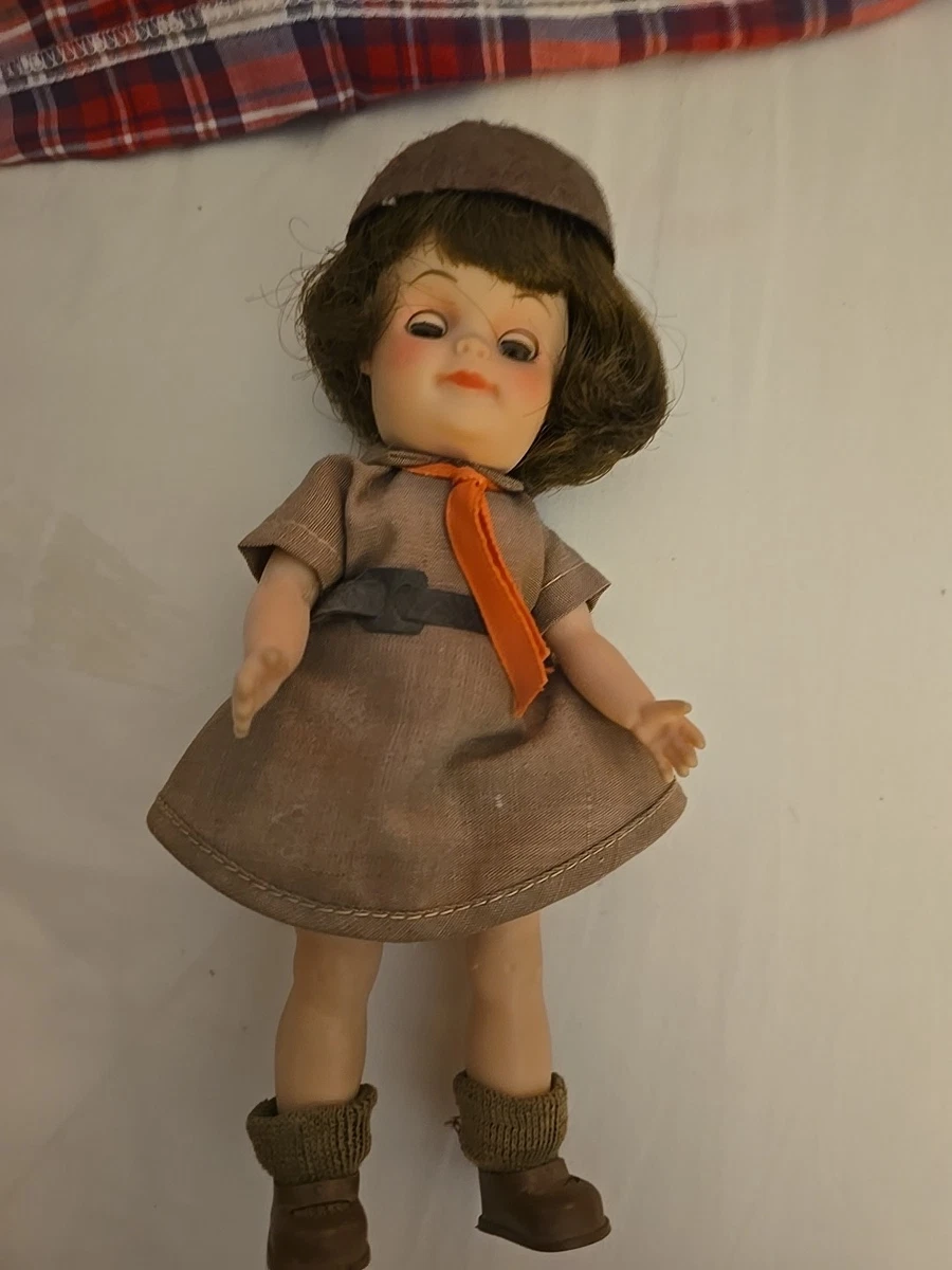 ビンテージ エファンビー ガール スカウト ドール ブラウン effanbee