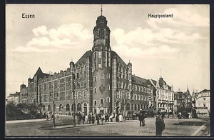 Essen, Ansichtskarte, Hauptpostamt - Picture 1 of 2