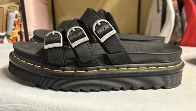 Sandalias Dr Martens Triple Correa, Cuero Genuino Mujer Talla 8  Foto 1 de 4