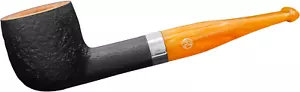 NEW !! RATTRAY'S SAMHAIN 47 SANDBLASTED YELLOW 9MM BRIAR PIPE pfeife pipa - Picture 1 of 1