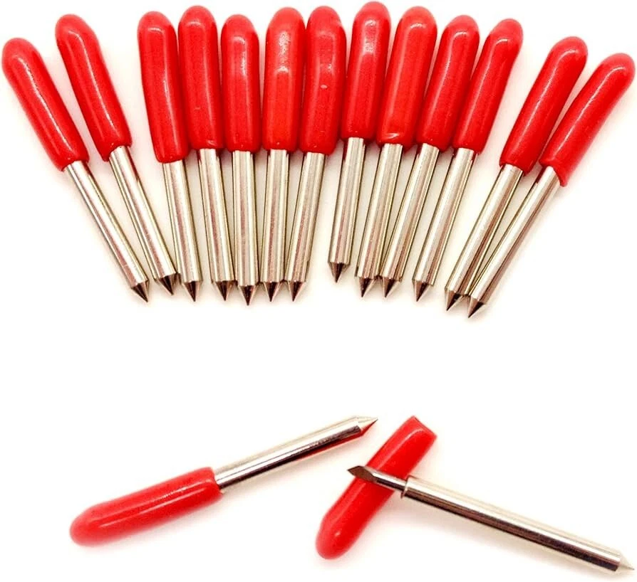  15pc 45° Premium Vinyl Cutting Plotter  Blade Carbide for Roland Cutter US Ship - Image 1 of 4