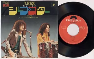 T. REX / MARC BOLAN 'Jeepster / Life's A Gas' 1972 Japanese 7" vinyl - Foto 1 di 1