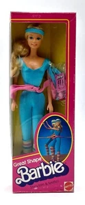 Vintage 1983 Great Shape Aerobic Barbie Puppe / Mattel 7025, NrfB - Bild 1 von 7