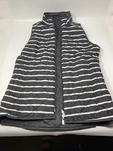 Peter Millar Crown Sport All Course Reversible Black Golf Puffer Vest Women's S - Picture 1 of 14