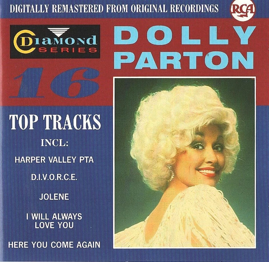 Dolly Parton - 16 Top Tracks (CD 1988) - Image 1 of 1