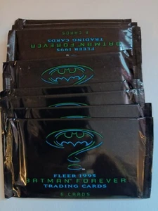 10 Pack Never Opened Batman Forever Fleer 1995 - Picture 1 of 1