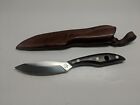 Vintage Original Russell Belt Knife model RD-1958 made Canada w/Leather Sheath