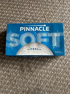 Pinnacle Soft Feel Golf Balls 15 New White