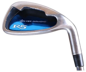 Silver Diamond R5 Golf 7 Iron RH Apollo Steel Shaft Karma Grip Cavity Back Club - Picture 1 of 8