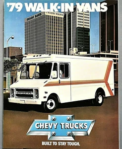 NEAR MINT 1979 CHEVROLET WALK IN VANS SALES BROCHURE ~ 8.5" X 11" - Picture 1 of 7