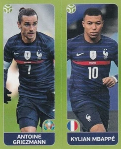 Panini Euro EM 2020 - 2021 Tournament Edition Sticker Nr. 597 Griezmann Mbappe - Bild 1 von 1