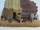 Vintage Old Retro Lilliput style bedouin dessert sand camel tent miniature displ