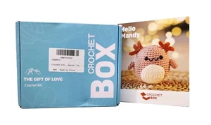 Il regalo dell'amore Hello Mandy Squishy giocattolo scatola all'uncinetto kit - Foto 1 di 8