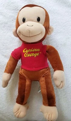 Kellytoy ~ Peluche Curious George ~ 16 pulgadas de alto  Foto 1 de 4