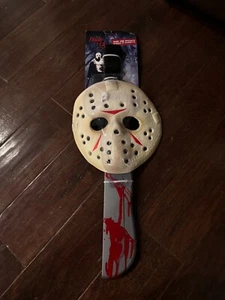 Friday the 13th Rubie’s Jason Voorhies Mask & Machette Adult Size New - Picture 1 of 1