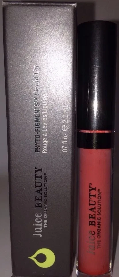 Juice Beauty Organic Phyto-Pigments Liquid Lip *06 DREW* Coral Full Size $24 NIB - Image 1 of 1