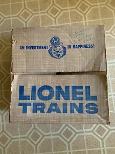 Vintage Lionel Trains #9657 BOX ONLY 1958 Sears Exclusive Empty Box - Picture 1 of 7