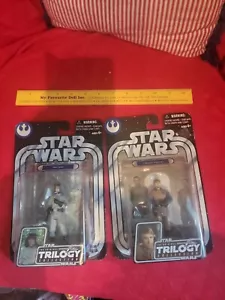 Star Wars 2004 Die Original-Trilogie Coll. Han Solo AT-ST Fahrer General Madine - Bild 1 von 5