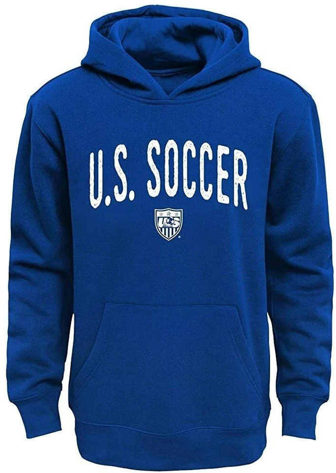 Sudadera con capucha azul juvenil de fútbol internacional de Estados Unidos Outerstuff Foto 1 de 1