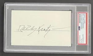 Bill Kreutzmann Grateful Dead signiertes Autogramm 3x5 Karte PSA/DNA gekapselt - Bild 1 von 2