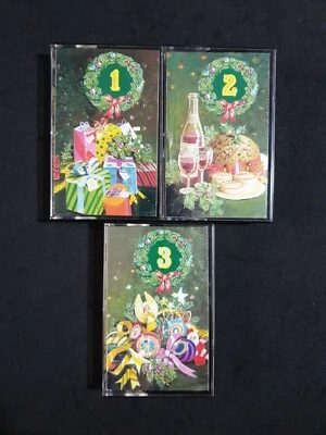 THE MAGIC OF CHRISTMAS - 'Various Artists'  Cassette Tape Album SET OF 3 + BOOK - Image 1 of 4