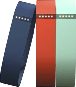 Fitbit - Flex Activity and Sleep Wristband Pack (Small) - Blue/Teal/Tangerine - Picture 1 of 2