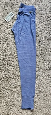Meriwool 190 Lightweight Base Layer Leggings Size XS Color Sky Heather