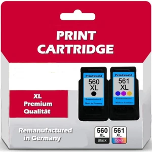 Druckerpatronen PG560XL CL561XL für Canon TS5350 TS5351 TS5353 TS7451 TS7450 - Bild 1 von 1