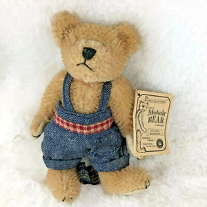 Boyd's Bears Uncle Bear Bearington, Mohair Bear Collection, 4.5", 1997-1998 - Picture 1 of 8