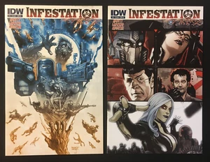INFESTATION 1 Variant John Snyder and 2 Dan Abnett Star Trek Transformers IDW - Picture 1 of 5