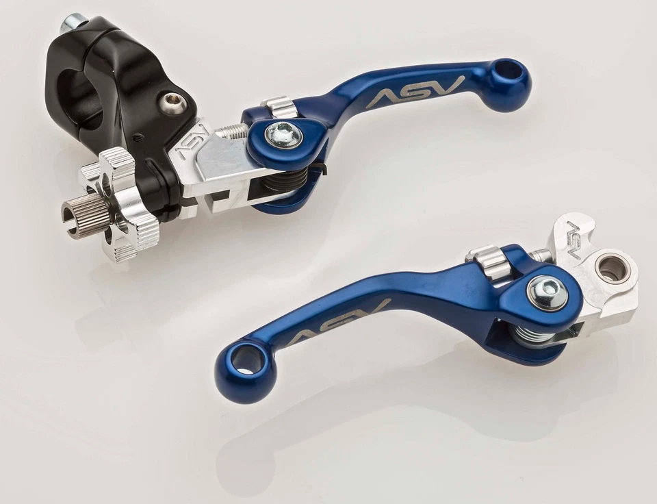 Juego de embrague de freno ASV F4 corto azul Yamaha YZ80 YZ85 YZ125 YZ250 YZ426F Foto 1 de 1