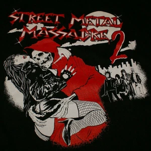 Whplash Bitch Etc Street Metal Massacre 2 EL Tee Shirt Phila Oct 19 2019 Mint - Picture 1 of 5