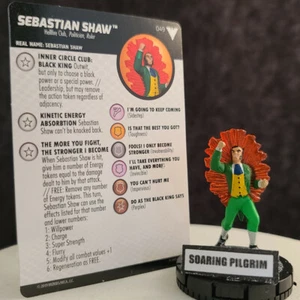 SEBASTIAN SHAW - CHASE 049 X-Men Animated Dark Phoenix Saga Heroclix Set #49 - Picture 1 of 1
