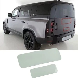 Fuji White Rear Tire Tyre Wheel Cover Plate Fit For LR Defender 110 4D 2020-2025 - Picture 1 of 7