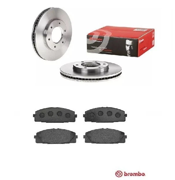 Discos y pastillas de freno delanteros Brembo PARA TOYOTA HIACE HIACE (discos ventilados de 285 mm) Foto 1 de 3