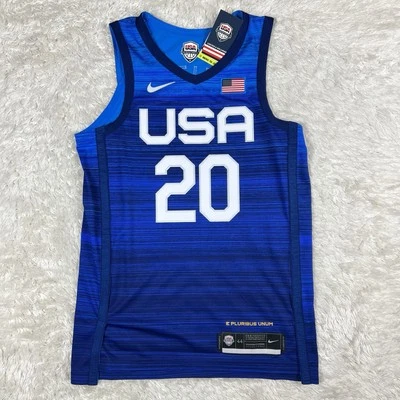 Camiseta deportiva de baloncesto Nike Team USA 2020 auténtica Vaporknit talla 44 (M) CT6562-451 Foto 1 de 4