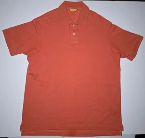 Polo naranja Roundtree and Yorke Gold Label para hombre talla XLT - Imagen 1 de 9