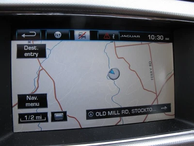 14-15 JAGUAR X250 XF XFR XFR-S NAVEGACIÓN INFORMACIÓN PANTALLA OEM 092424 Foto 1 de 4