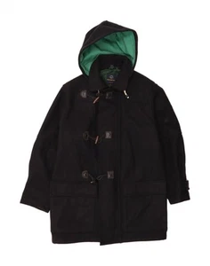 ERMENEGILDO ZEGNA Herren Dufflecoat mit Kapuze IT 48 Medium Navy Blau Wolle NE01 - Bild 1 von 3