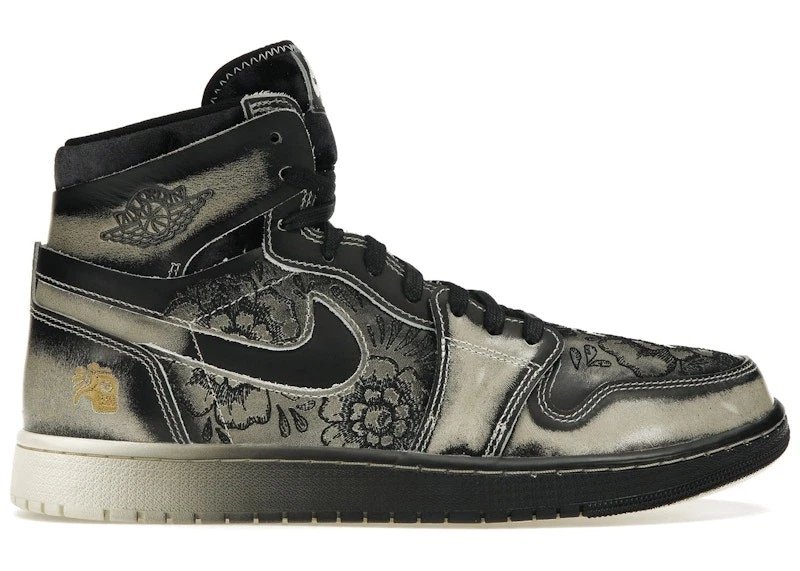 靴 Air Jordan1 High Zoom DiaDe Muertos 26cm Tênis Nike Air Jordan 1 Zoom CMFT 2 
